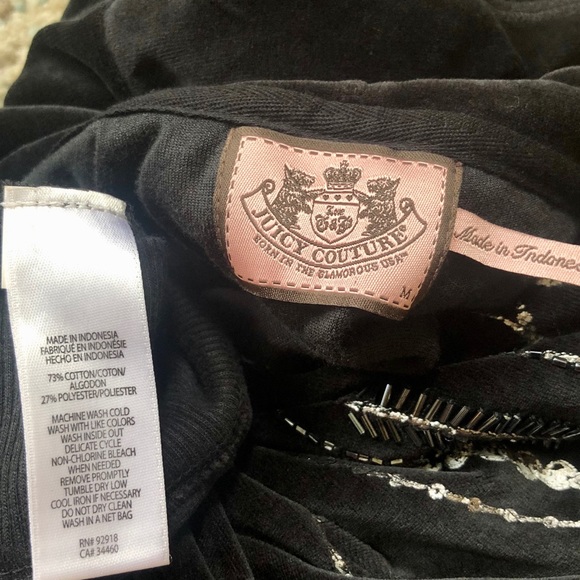 Juicy Couture Velour Hoodie Jacket - Picture 3 of 3